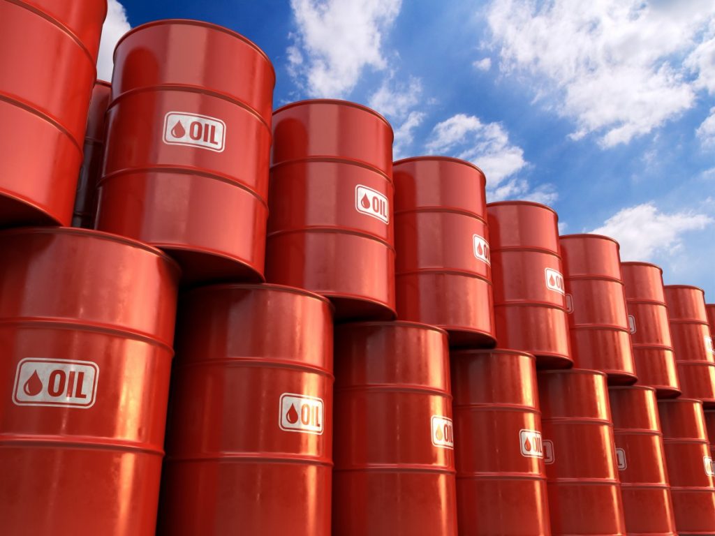 Oil barrels
